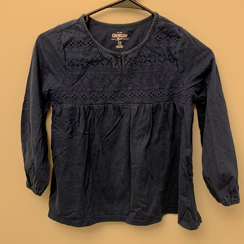 Oshkosh B’gosh Navy Blue Top